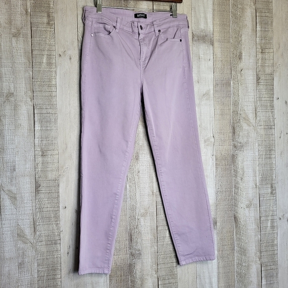 Buffalo Aubrey High Rise Stretch Ankle Grazer. Purple Size 10 - Picture 1 of 11